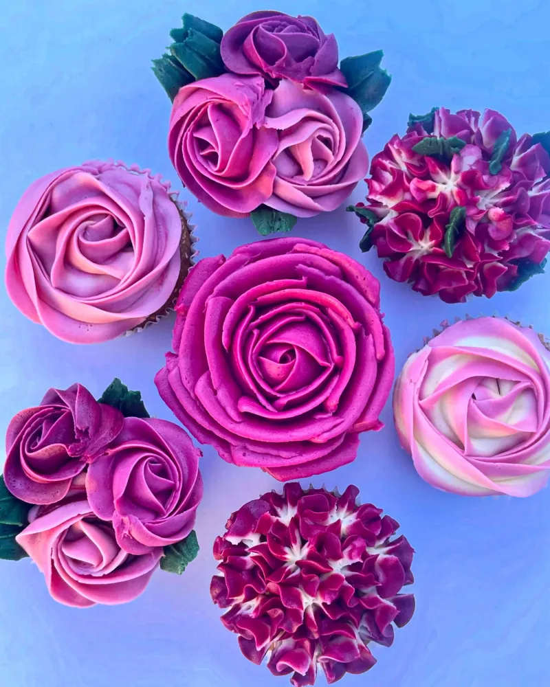 cupcake roses