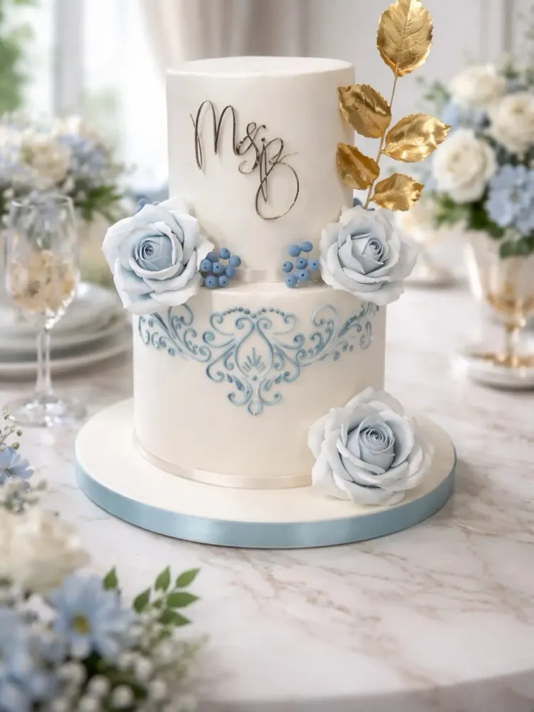 Wedding cake personnalisé à Saint-Léger-en-Yvelines